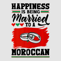 Morocco Flag Happiness Is Being Married To A Moroc Exclusive T-shirt | Artistshot