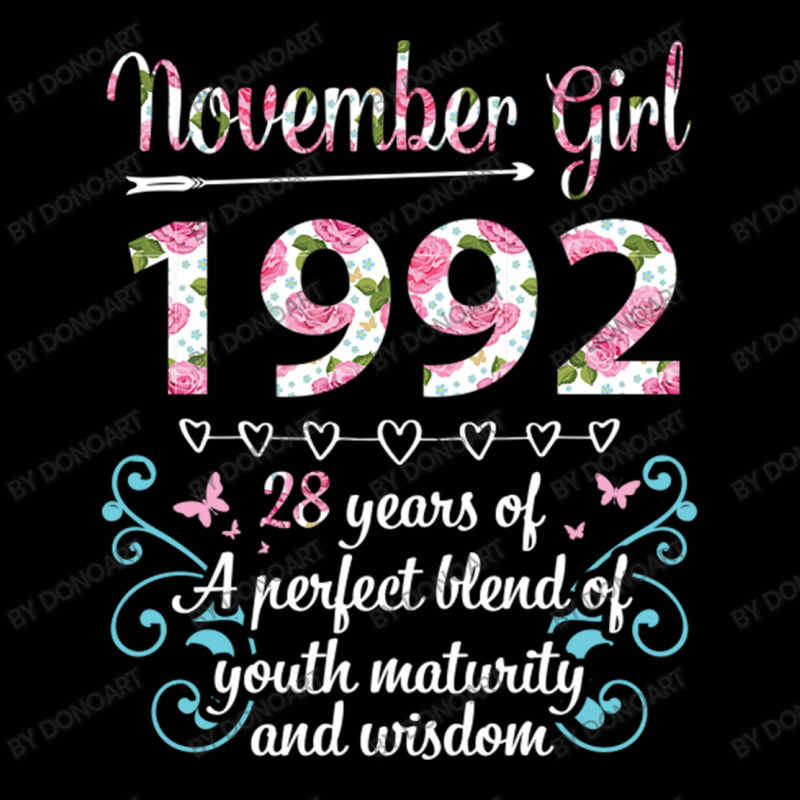 November Girl 1992 Happy 28 Years Of A Perfect Ble Toddler 3/4 Sleeve Tee by DonoArt | Artistshot