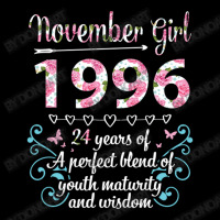 November Girl 1996 Happy 24 Years Of A Perfect Ble Pocket T-shirt | Artistshot