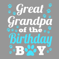 Great Grandpa Of The Birthday Boy Dog Paw Bday Par Women's V-neck T-shirt | Artistshot