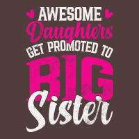 Awesome Daughters Get Promoted To Big Sister Famil Graphic T-shirt | Artistshot