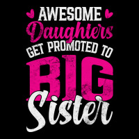 Awesome Daughters Get Promoted To Big Sister Famil Lightweight Hoodie | Artistshot