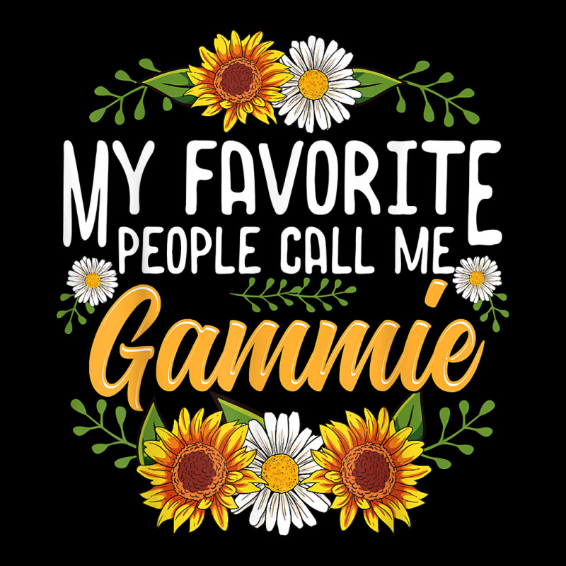 My Favorite People Call Me Gammie Shirt Mothers Da Men's Long Sleeve Pajama Set by coyagota | Artistshot