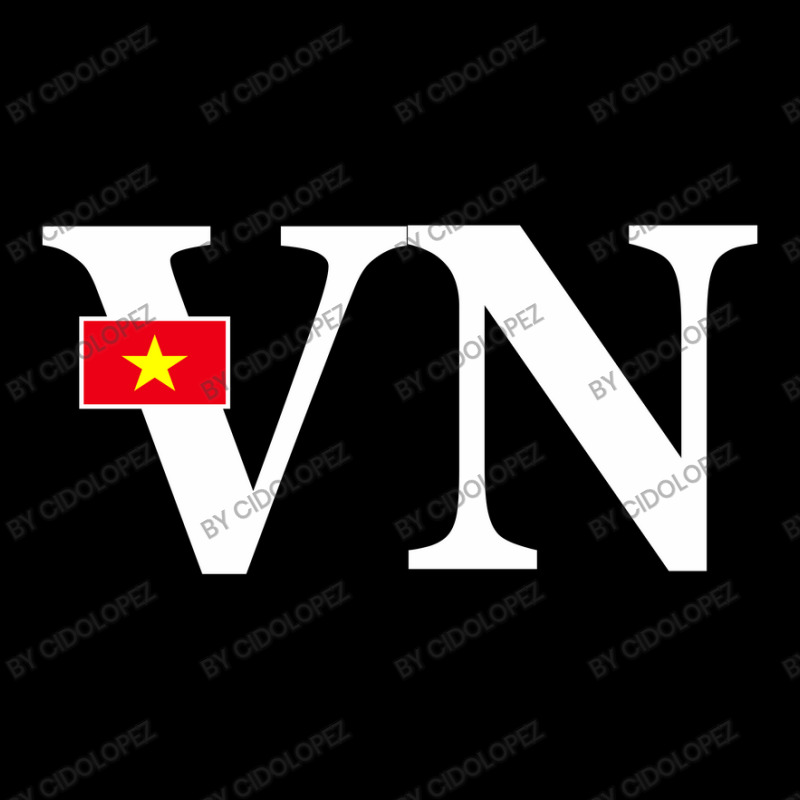 Vietnam Flag And Country Initials Pocket T-Shirt by cidolopez | Artistshot