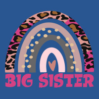 Big Sister Funny Gift Leopard Rainbow Fun Design G T-shirt | Artistshot