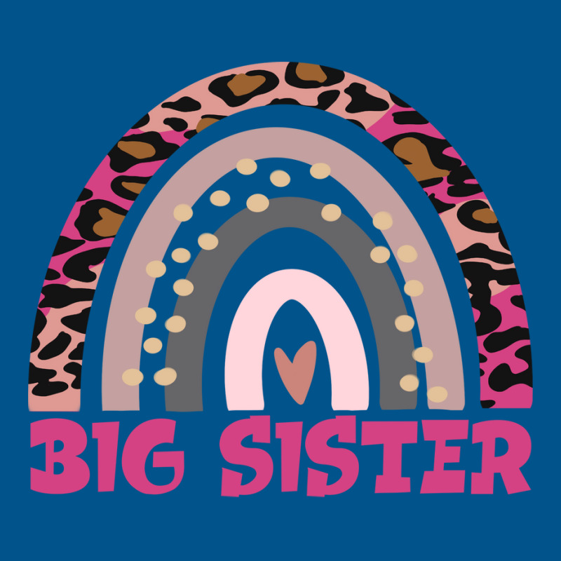 Big Sister Funny Gift Leopard Rainbow Fun Design G Classic T-shirt by kuranaszondyv | Artistshot