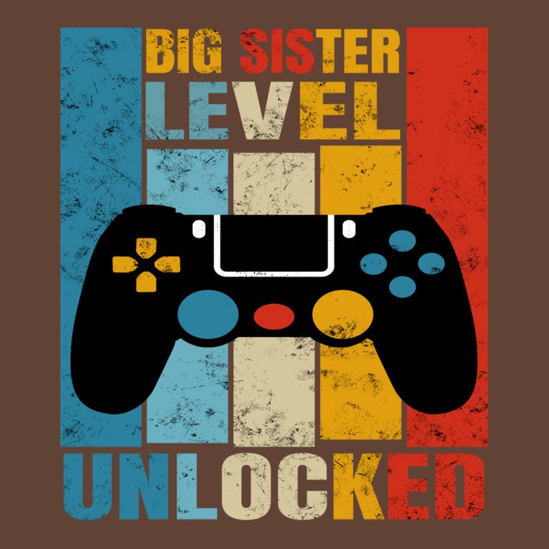 Big Sister Level Unlocked Funny Gamer Girl Gaming T-shirt | Artistshot