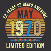 Born May 1970 Limited Edition Bday Gifts 50th Birt Vintage Hoodie | Artistshot