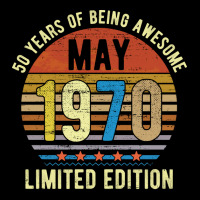 Born May 1970 Limited Edition Bday Gifts 50th Birt Unisex Jogger | Artistshot