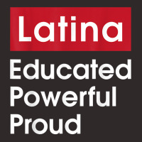 Latina Educated Powerful Proud   Latinas Pride Gif Racerback Tank | Artistshot