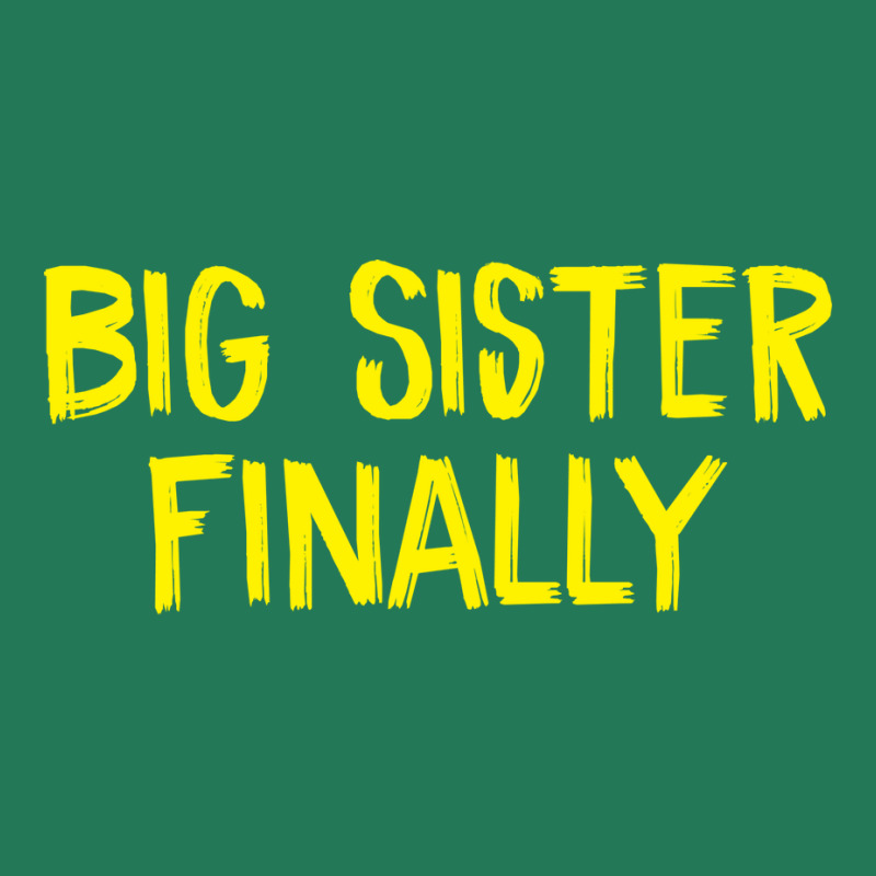 Big Sister Finally Hippie Ladies Fitted T-Shirt by atiifjercev | Artistshot