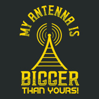 My Antenna Is Bigger Ham Radio Shirt Ham Radio Ant Women's Triblend Scoop T-shirt | Artistshot