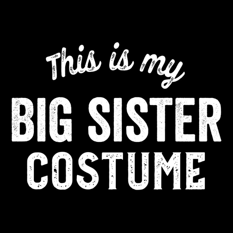 Funny Big Sister Costume Halloween Easy Lazy Costu Adjustable Cap | Artistshot