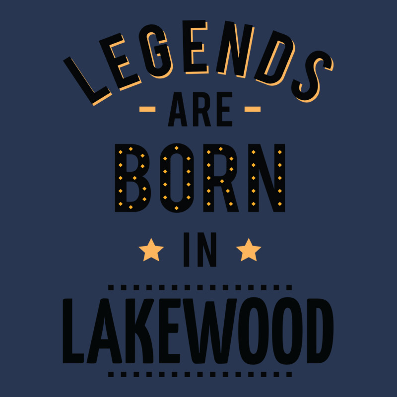 Legends Are Born In Lakewood Quote Men Denim Jacket by kuranaszondyv | Artistshot