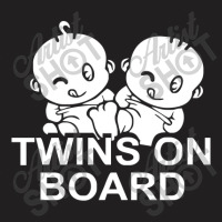 Twins On Board! T-shirt | Artistshot