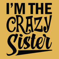 Im The Crazy Sister Music Funny Vintage Hoodie And Short Set | Artistshot