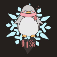 Penguin Big Sis Snowflake Travel Tank Top | Artistshot