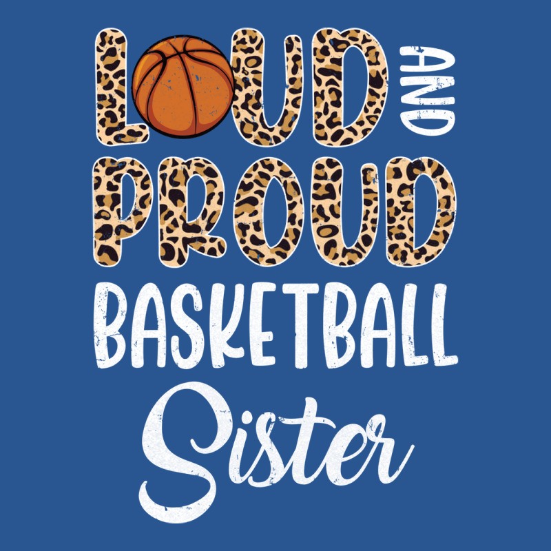 Leopard Loud Proud American Basketball Sister Fami T-shirt | Artistshot