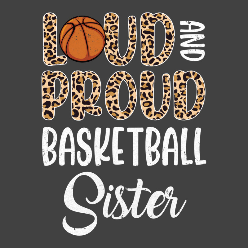 Leopard Loud Proud American Basketball Sister Fami Vintage T-shirt | Artistshot