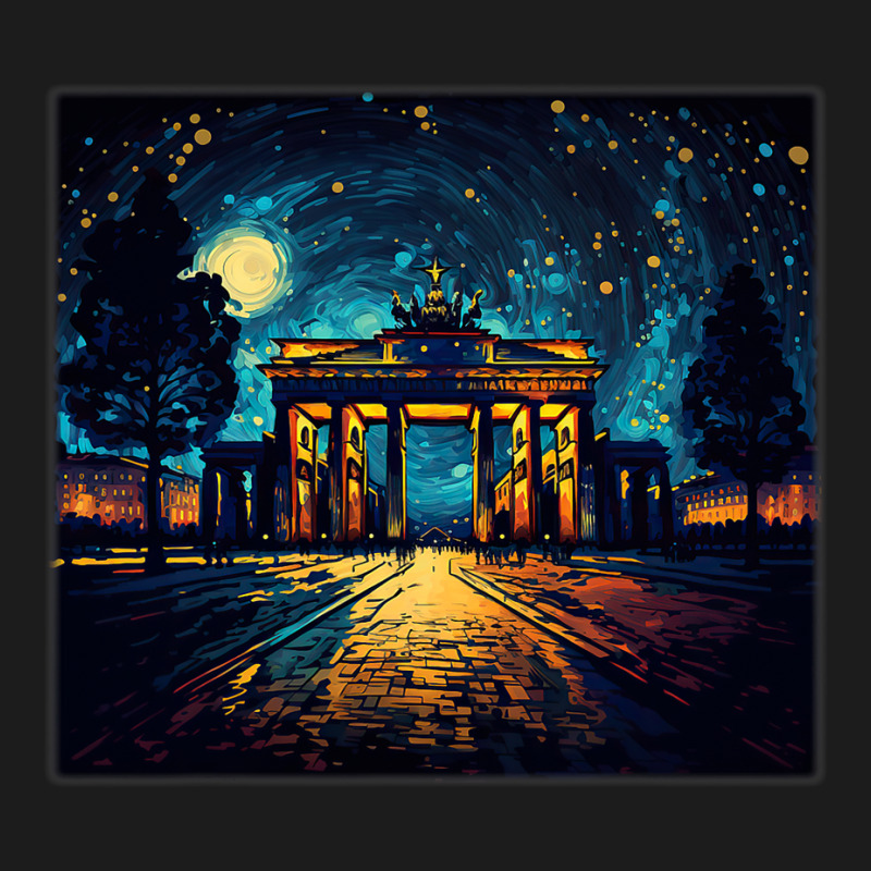 Surrealism Starry Night Brandenburg Gate Hoodie & Jogger set by JOSEPHADAMS | Artistshot