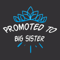 Promoted To Big Sister Cool Vintage Hoodie | Artistshot