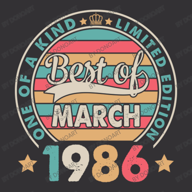 One Of A Kind Ltd Edition Best Of March 1986 Happy Vintage Hoodie | Artistshot