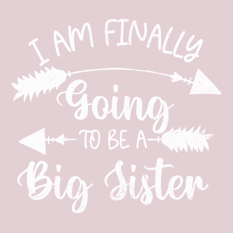 Im Finally Going To Be A Big Sister Announcement N Ladies Fitted T-Shirt by holatellids | Artistshot