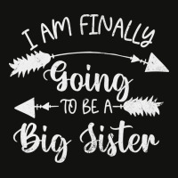 Im Finally Going To Be A Big Sister Announcement N Scorecard Crop Tee | Artistshot