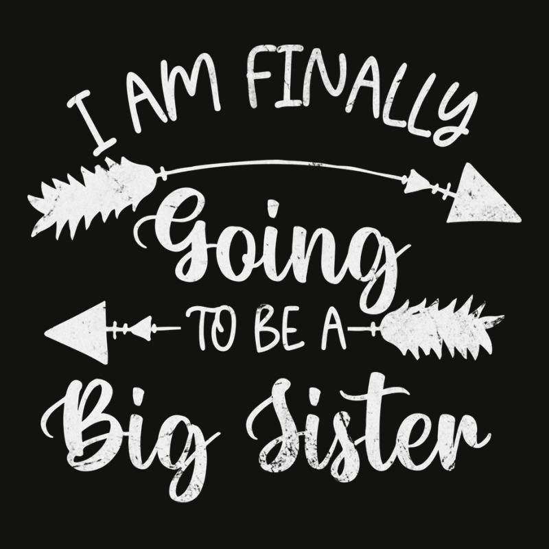 Im Finally Going To Be A Big Sister Announcement N Scorecard Crop Tee by holatellids | Artistshot