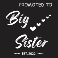 Promoted To Big Sister Est 2022 Tumblr T-shirt | Artistshot