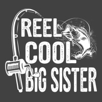 Reel Cool Big Sister Funny Fishing Fathers Day Gif Vintage T-shirt | Artistshot