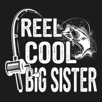 Reel Cool Big Sister Funny Fishing Fathers Day Gif Hoodie & Jogger Set | Artistshot