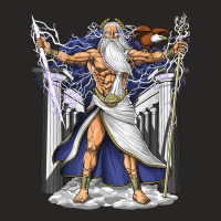 Greek God Zeus Ancient Greek Mythology Greece Hist Ladies Fitted T-shirt | Artistshot