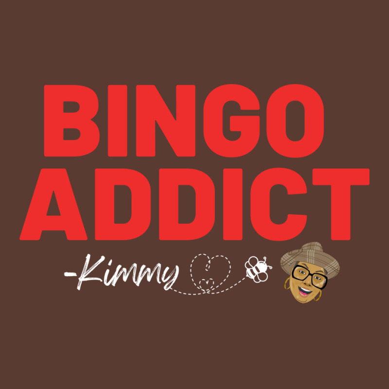 Bingo Addict Red Music Adjustable Cap | Artistshot