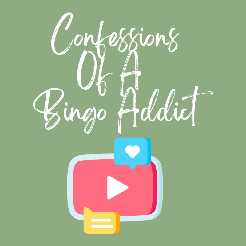 Confessions Of A Bingo Addict Chic Youtube Hipster Crew Socks | Artistshot