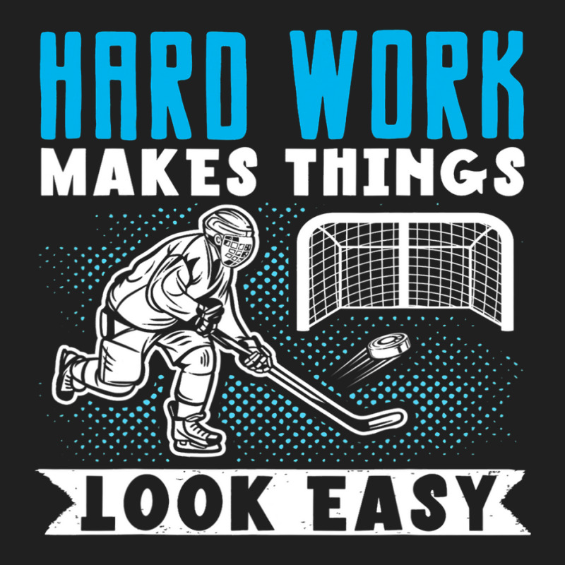 Ice Hockey Hard Work Make Things Look Easy Player  Ladies Polo Shirt by MELISSABISHOP | Artistshot