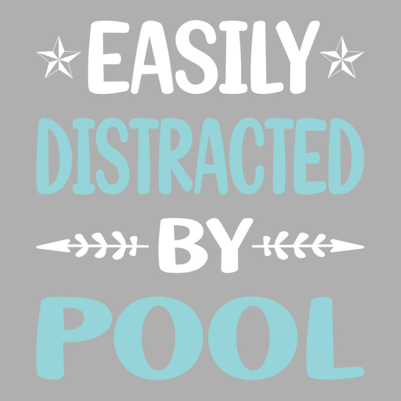 Funny Easily Distracted By Pool Ladies Fitted T-Shirt by chunipvinniz | Artistshot