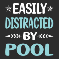 Funny Easily Distracted By Pool Cropped Hoodie | Artistshot