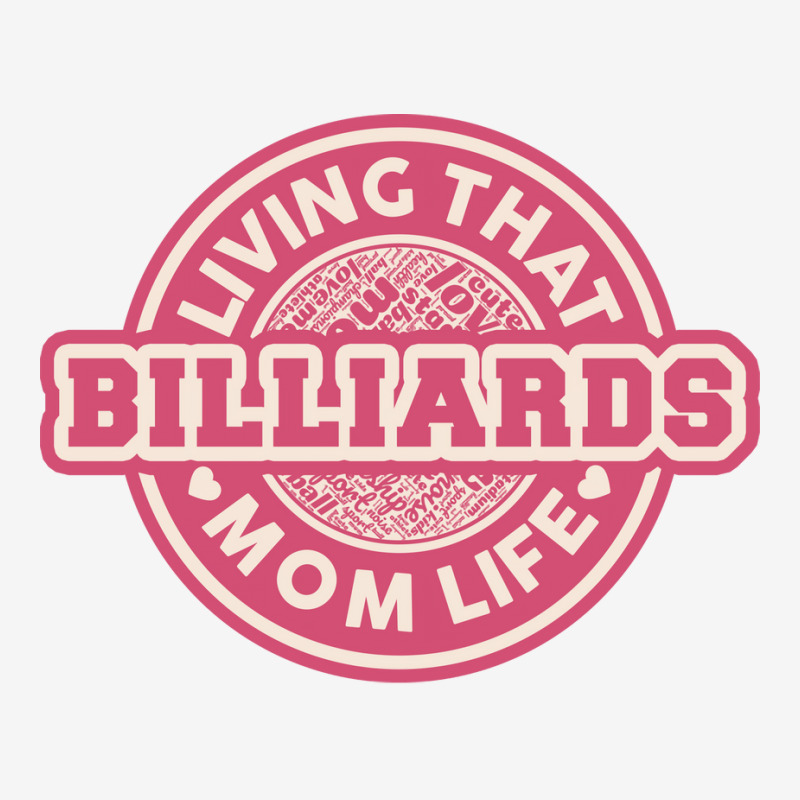 Living That Billiards Mom Life Adjustable Cap | Artistshot