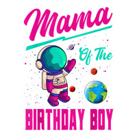 Mama Of The Birthday Boy Space Party Planet Astron Youth Sweatshirt | Artistshot