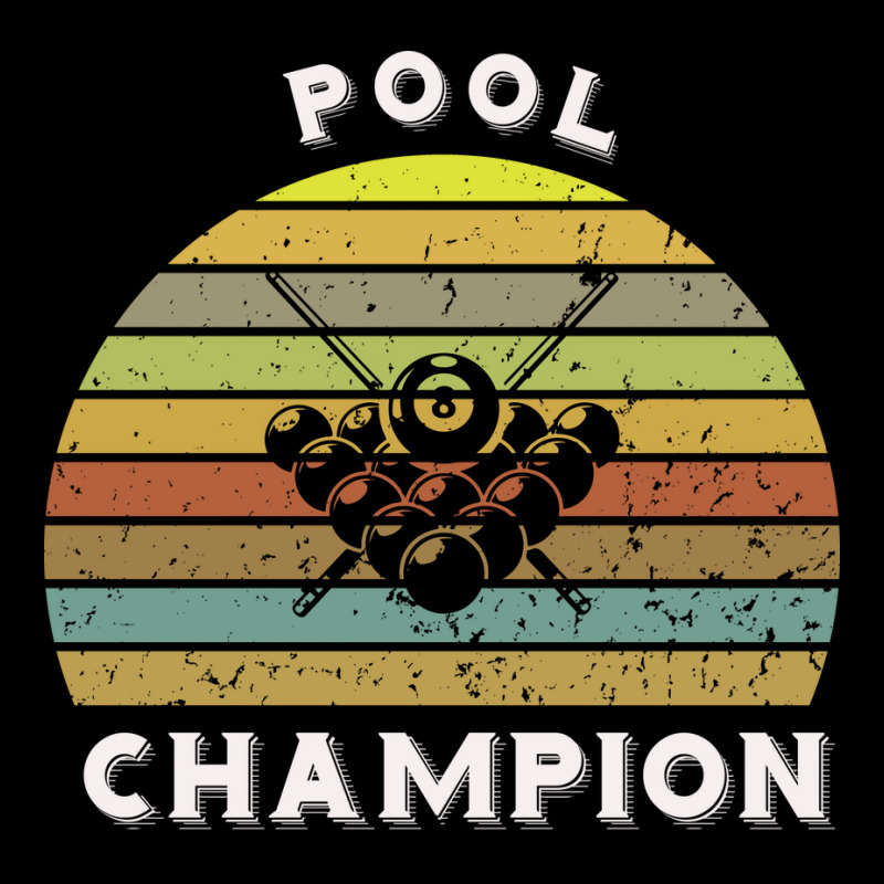 Pool Champion   Retro Sunset Billiards Adjustable Cap | Artistshot