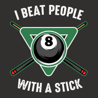 I Beat People With A Stick Billiards Funny Ball Po Champion Hoodie | Artistshot