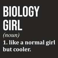 Funny And Awesome Definition Style Saying Biology Ladies Fitted T-shirt | Artistshot