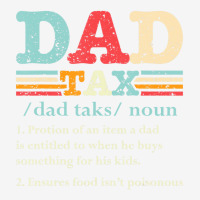 Mens Dad Tax Funny Dad Tax Definition Father's Day Adjustable Cap | Artistshot