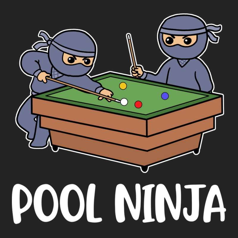 Pool Ninja Funny Billiards Gift 3/4 Sleeve Shirt | Artistshot