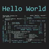 Hello World   Computer Programming Languages T Shi Classic T-shirt | Artistshot