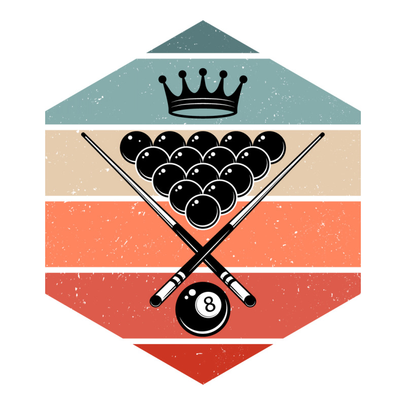 Retro Vintage Billiard 8 Ball Snooker Player Sticker | Artistshot