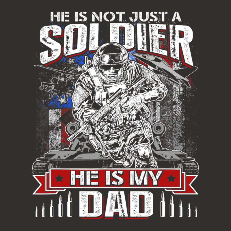 My Dad Is A Soldier Proud Army Dad Fathers Day Champion Hoodie | Artistshot