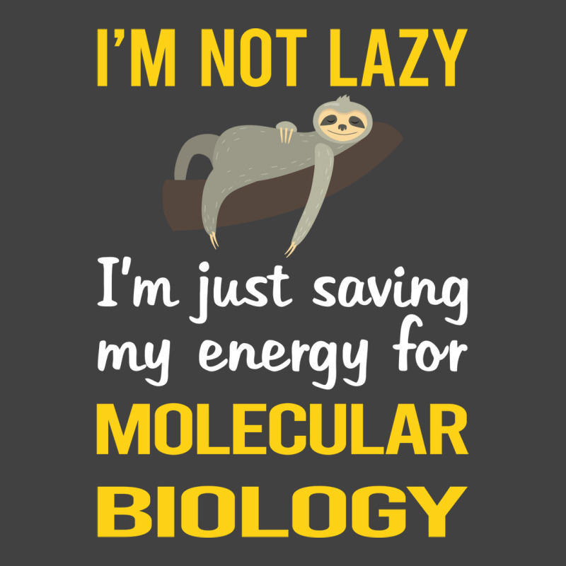 Funny Lazy Molecular Biology Aesthetic Vintage T-shirt | Artistshot