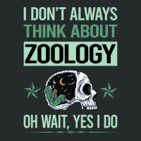 Funny Skeleton Yes I Do Zoology Zoologist Humor Women's Triblend Scoop T-shirt | Artistshot